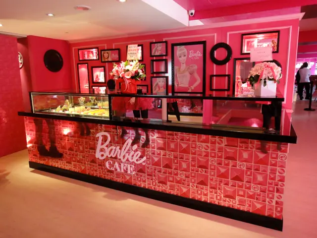 讓人少女魂大暴走的Barbie Cafe芭比餐廳 