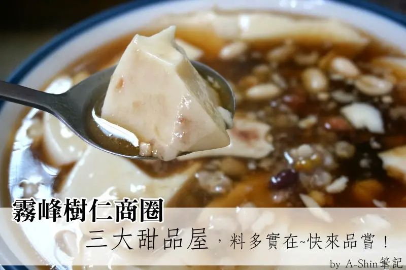 三大甜品屋|樹人商圈，人氣強強滾的三元甜品屋～特色就是料多夠實在