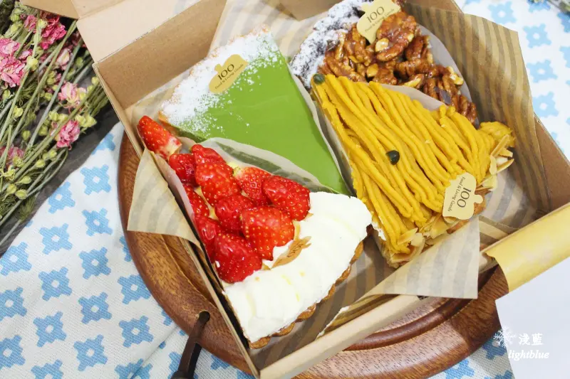 新竹美食：淺藍 × 一百種味道～好看又好吃的新竹甜點，每日提供25種口味甜派