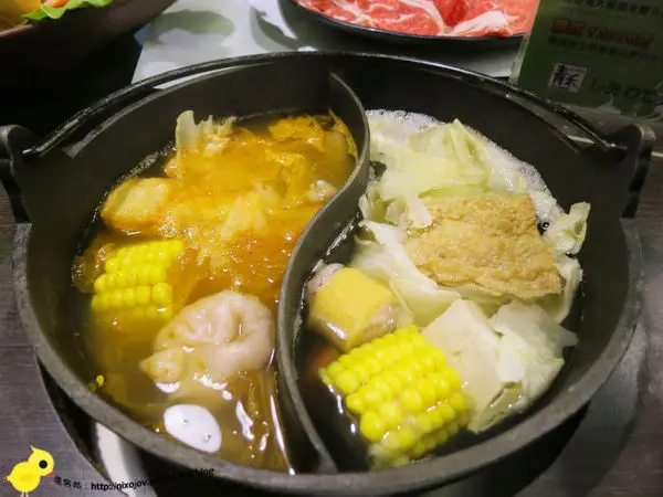 台北-青禾幸福鍋物涮涮屋(永安店)-個人鴛鴦火鍋，一人享二鍋