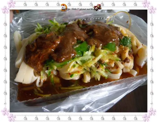 崇誨市場 陝西涼麵 令人忘不了的美味麵皮