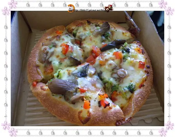 必勝客 彩蔬鮮菇個人比薩