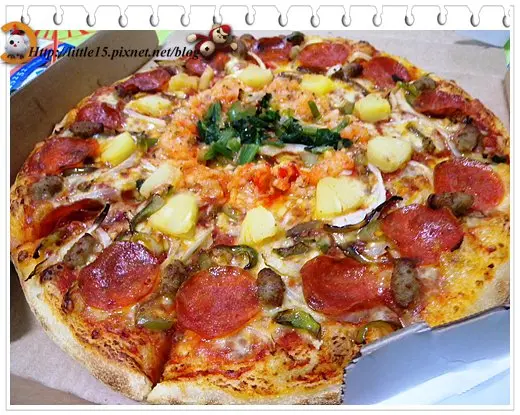 達美樂什錦龍蝦PIZZA 包山包海集大成之作