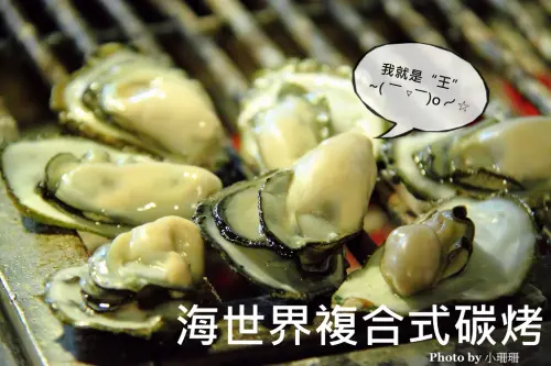 《食記—宜蘭》海世界複合式碳烤～澎湖空運新鮮牡蠣吃到飽！