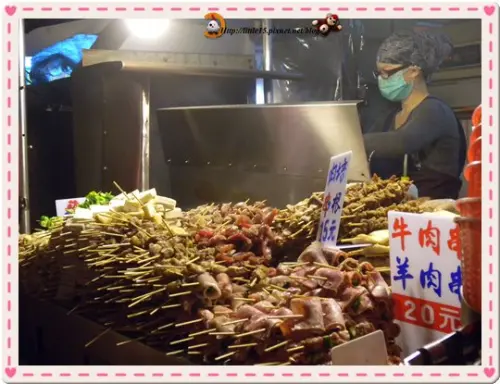 東門夜市 梁大胖碳烤