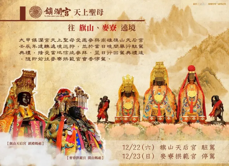 🍀小玥兒走跳趣~台中鐵道走春去【大甲鎮瀾宮】