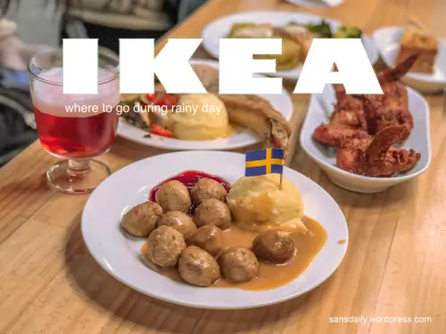 :sansan /台北下雨札記/ 台北下雨去哪兒 宜家就是你家 去IKEA怎麼吃?