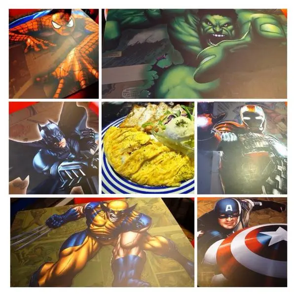 <台中|美式餐廳>超級英雄陪你吃漢堡！！！3mins美式餐廳