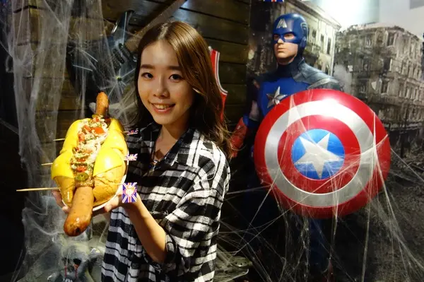 1031020[禮官三小愛台灣]3mins美式餐廳驚嚇萬聖節不給糖就搗蛋復