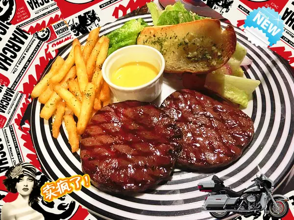 【台中食記-西區】party time~復仇者英雄佔領台中!!美國隊長x鋼鐵人陪你一起大嗑漢堡@3mins美式餐廳              