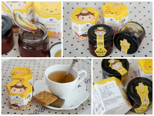 蜜蜂工坊迪士尼tsum tsum系列手作蜂蜜。國際質量安全檢驗用心掛保證