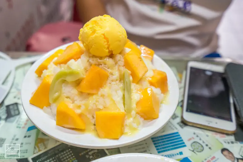 台南｜玉井【阿月芒果冰】
