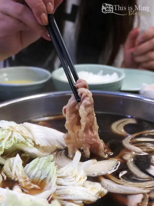 【台北中山│食記】Mo-Mo Paradise～天涼了來份壽喜鍋吧！