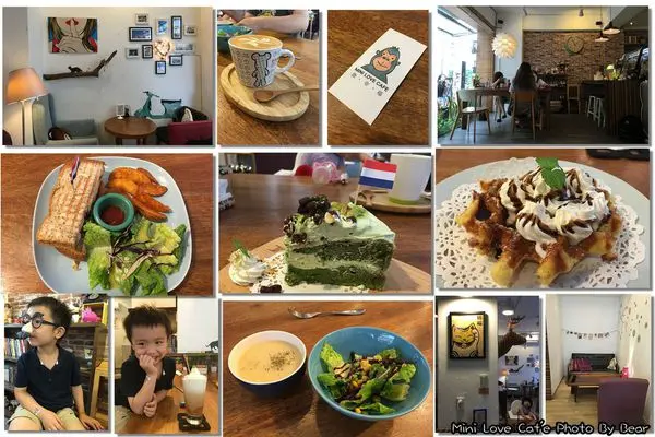 【新竹】「藏身巷弄裡的可愛風格咖啡館~MINI LOVE CAFE 微幸福 (東大路/咖啡/手作茶/比利時鬆餅/Panini/簡餐)」