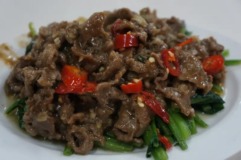 三重美食推薦-自強路無名炒羊肉(食尚玩家推薦)