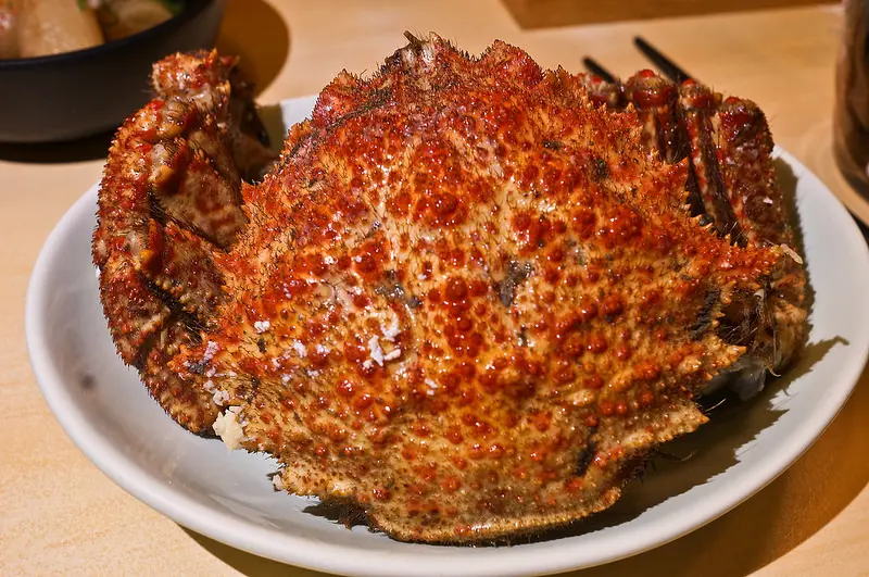 日本青森賞櫻必吃的螃蟹 刺栗蟹丼!! 小六食堂 行天宮站美食