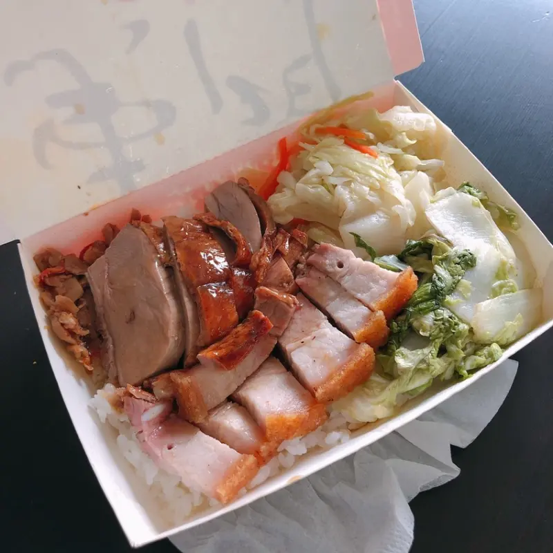 [台北中正]皮脆肉嫩的廣式燒臘，中正區便當外送首選