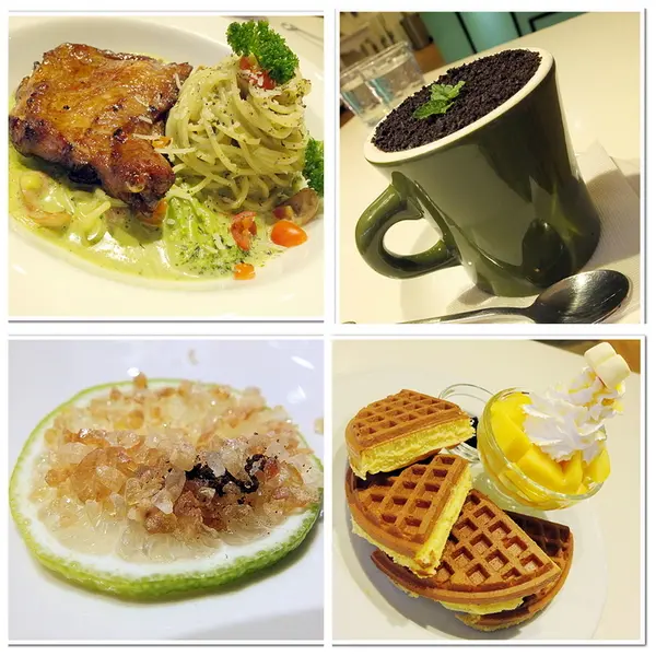 【Oyami cafe】 Mafia酸甜初體驗ღ超有料的海鮮燉飯ღ盆栽咖啡超好喝ღ