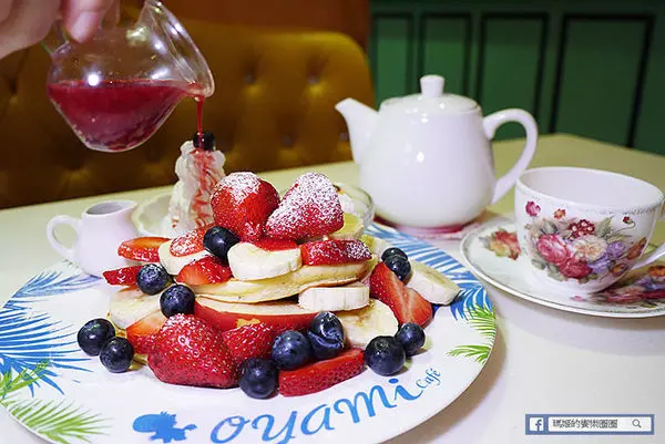 西門町咖啡館【Oyami Cafe】獨立包廂用餐防疫安心餐廳/童話鄉村風咖啡館/西門町美食/西門町下午茶