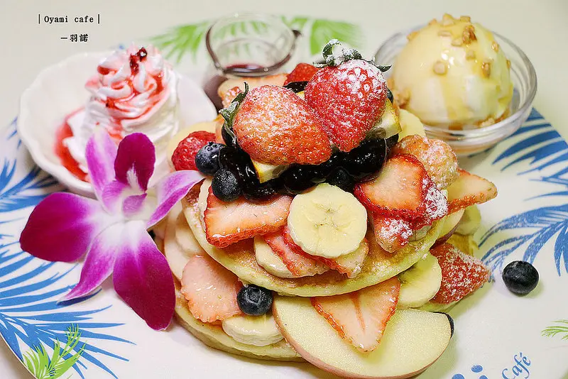 【羽諾食記】Oyami cafe❤台北西門町 超夢幻下午茶咖啡❤捷運西門站 義大利麵推薦