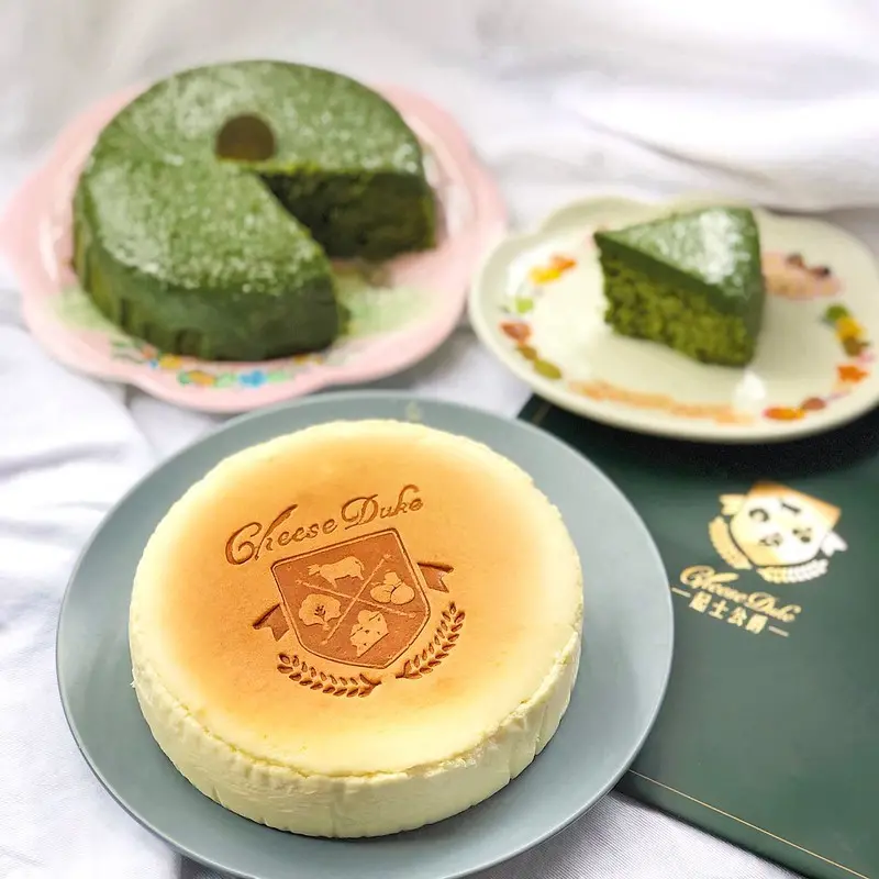 { 宅配美食 } 金馬獎御用⚜起士公爵⚜10週年囉㊗ 初嘗純粹原味乳酪蛋糕🧀️ 與 靜岡熔岩抹茶布朗尼🍵