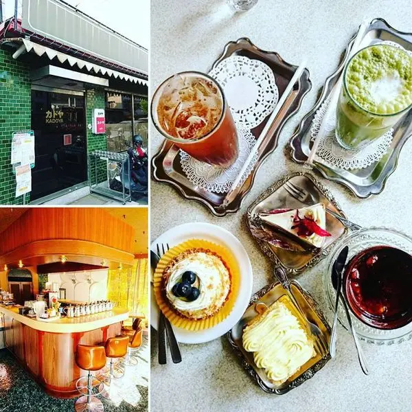 懷舊的昭和菓子鋪～Kadoya喫茶店