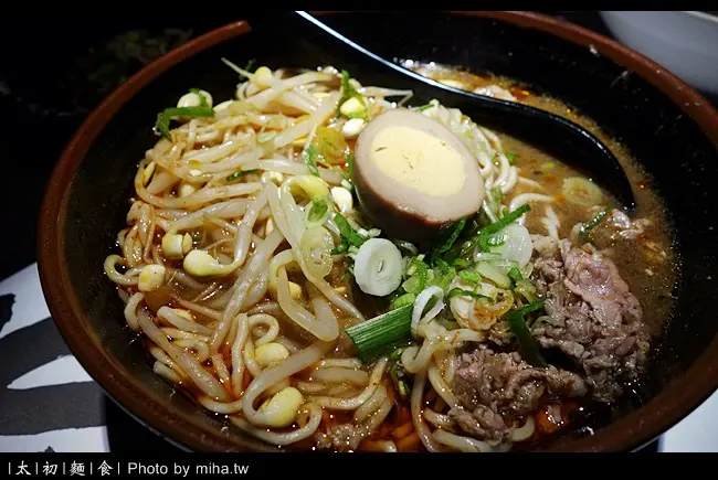 台中 ▌辣的夠味好好吃！到台中不能錯過的麻辣牛肉麵：太初 麵食りようり