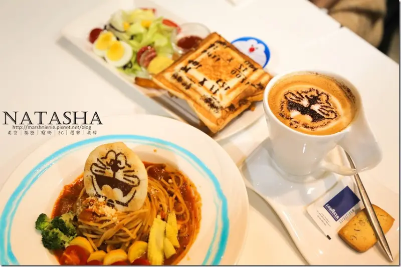 台北│哆啦A夢│哆啦A夢迷不容錯過的超卡哇依哆啦A夢造型餐點~Dazzling Cafe 蜜糖土司專賣店 【寵物友善】