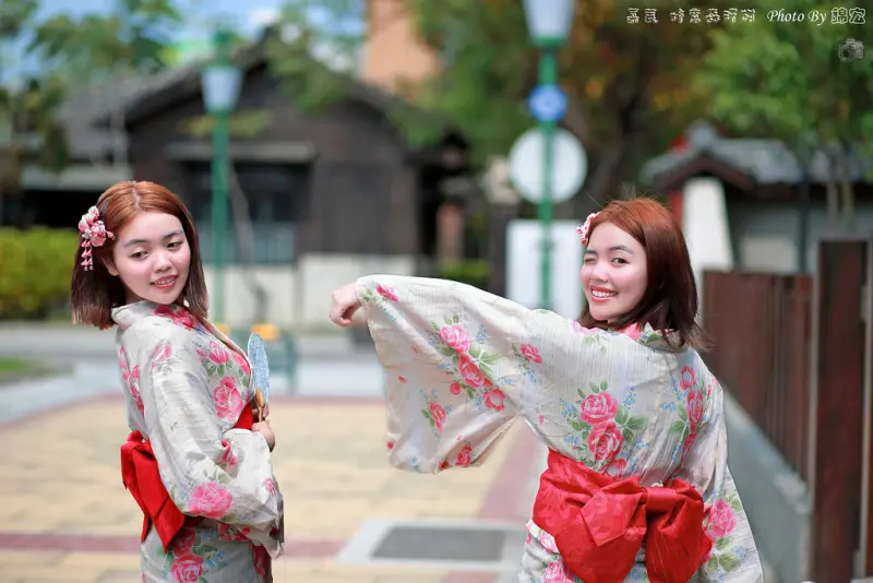 【嘉義景點】和服體驗不用去日本！檜意森活村 租浴衣(非和服)外拍 有髮裝 日式場景 被路人抓去當麻豆！ 