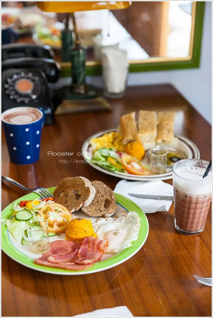 中山‧公雞咖啡 Rooster café & vintage‧終極美式Brunch