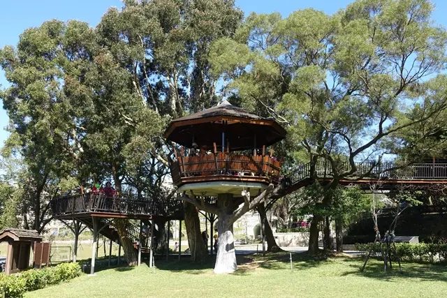 【桃園】虎頭山奧爾森林學堂。樹屋聽故事.特色溜滑梯.孩子們的快樂天堂