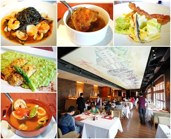 la FESTA義大利餐廳▋維多麗亞酒店~Lunch Express義式商業午餐 ! 餐廳氣氛典雅舒適，慶祝十週年慶超值午餐精緻上場(期間限定的哦) 