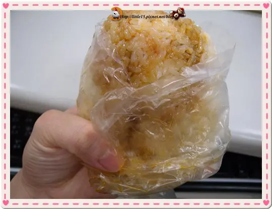 北城香Q飯糰 這飯糰大粒到有誠意 有沙茶和芥末口味