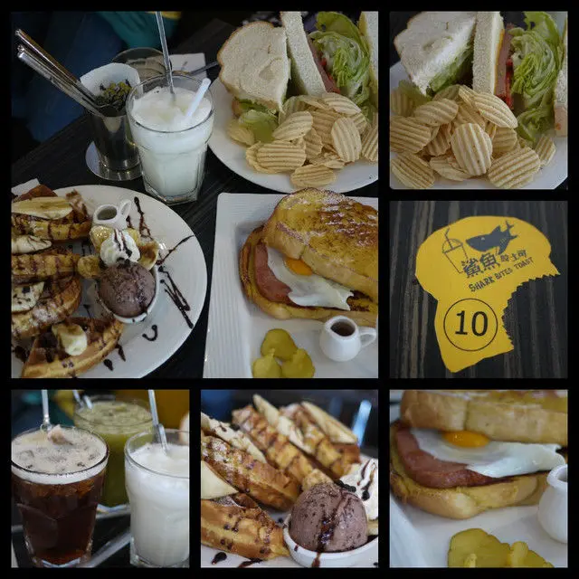 彰化。創意輕食Brunch，鯊魚咬吐司（曉陽店）