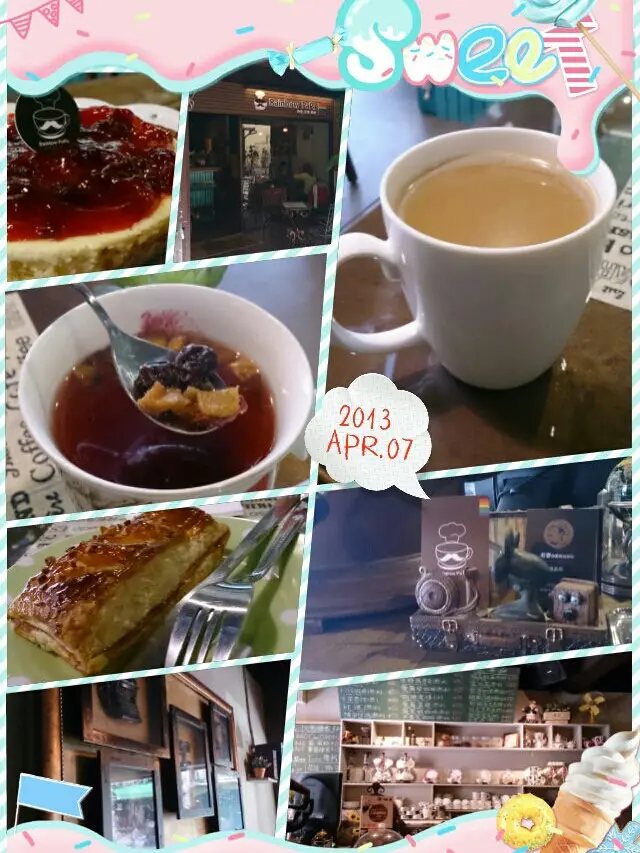 食ｉｎ中壢。手作．溫馨的咖啡店【Rainbow PaPa】