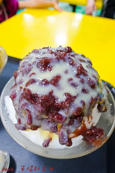 【宜蘭羅東】羅東民生市場 麥芽糖古早味紅豆冰 - 市場小吃，甜蜜蜜古早味紅豆冰