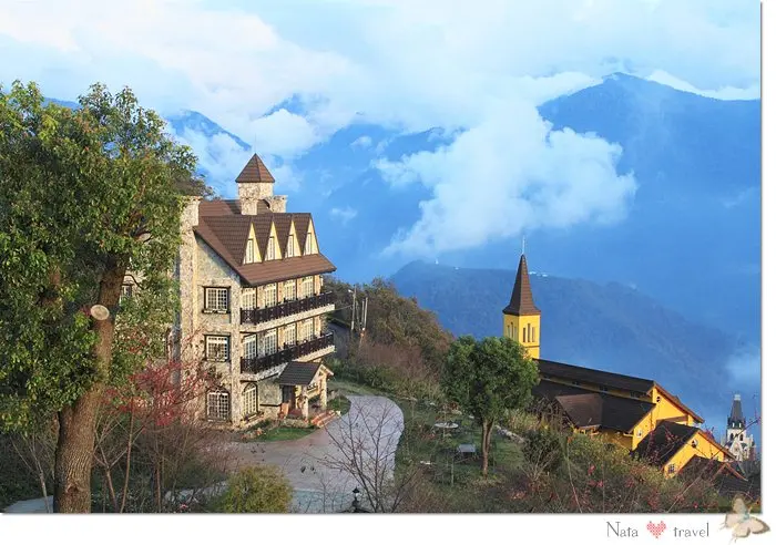 清境日初雲來渡假莊園的貴族之旅‧彷彿漫步雲間小瑞士