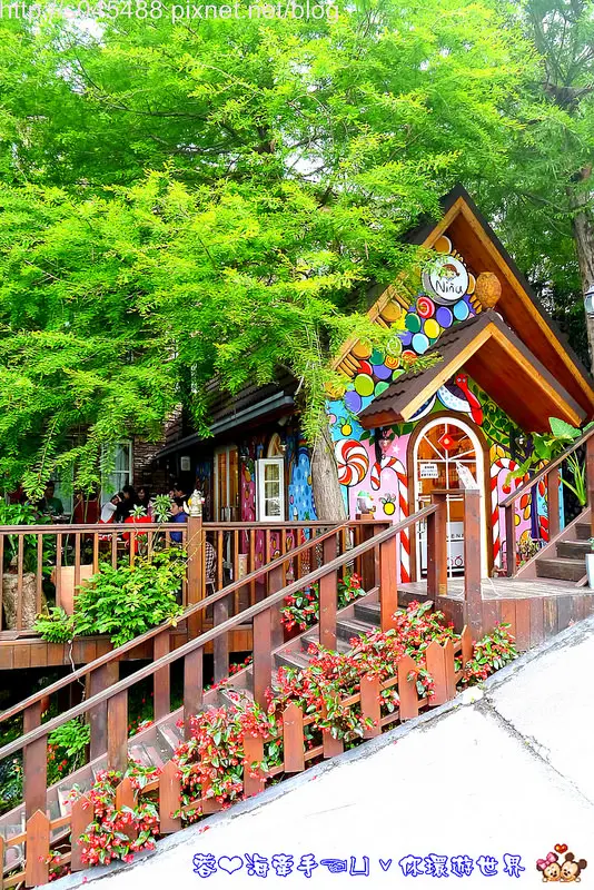 【南投▍親子旅遊】Nina妮娜巧克力工坊♥藏身於山中的童話繽紛糖果屋,裡頭有甜香誘人的巧克力