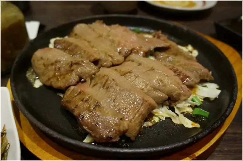 TAN炭燒牛舌~主打牛舌平價定食的乾杯系列