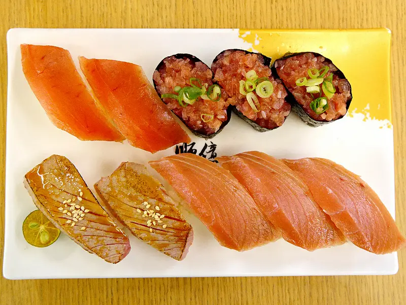 [新北板橋]一個人的平價握壽司晚餐順億生魚片