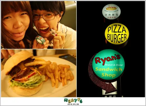 【台北內湖】Ryans都會潛艇堡東湖店｜趣味蒐集玩物間，小空間也能便宜享受美式輕食 © 米特，味玩待敘