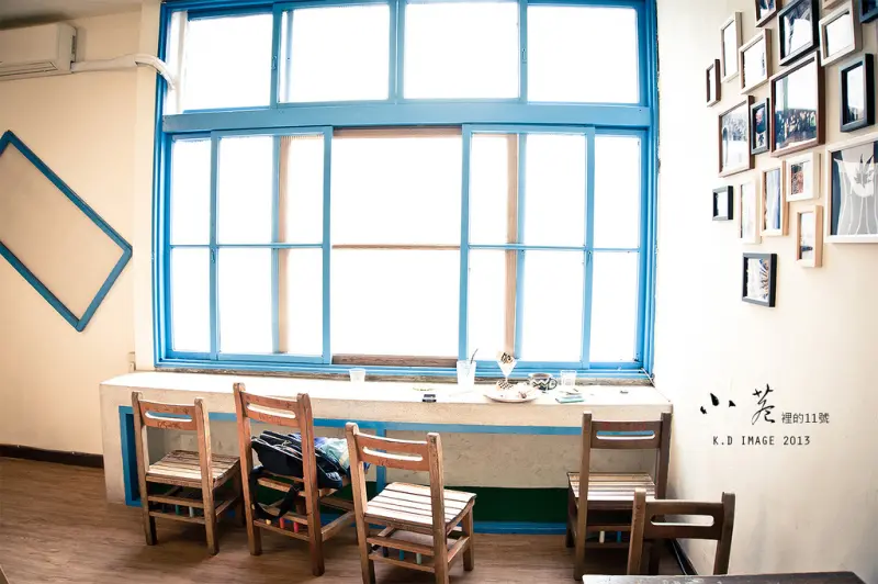 【台南‧小巷裡的十壹號】窗與陽光的低語
