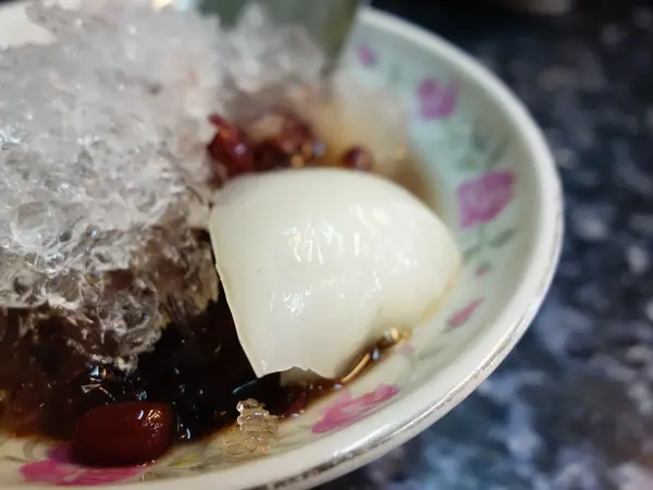 顏記甜湯+杏仁露+綠豆露+老字號店面+永樂夜市+菜單+Menu 延三夜市+永樂市場+迪化街