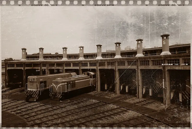 【旅遊．彰化】扇形車庫-世界惟二、東南亞唯一的蒸汽火車頭旅館在這裡啦！