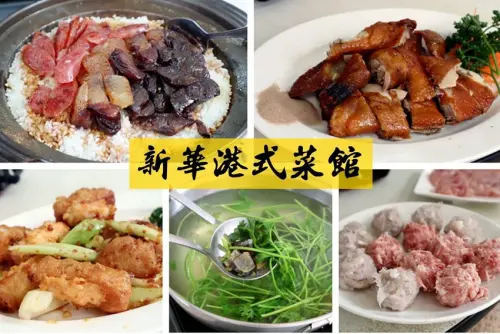 [南京復興站]新華港式菜館~二訪後立馬想再訪的臘味煲仔飯/香菜皮蛋鍋/脆皮雞 - ifunny 艾方妮的遊樂場