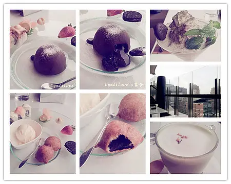 【Cyndi愛美食】台北│Stream Restaurant & Lounge。超高級高視野貴婦下午茶﹝信義區、板南線市政府站、爆漿巧克力、捲料理、甜點﹞