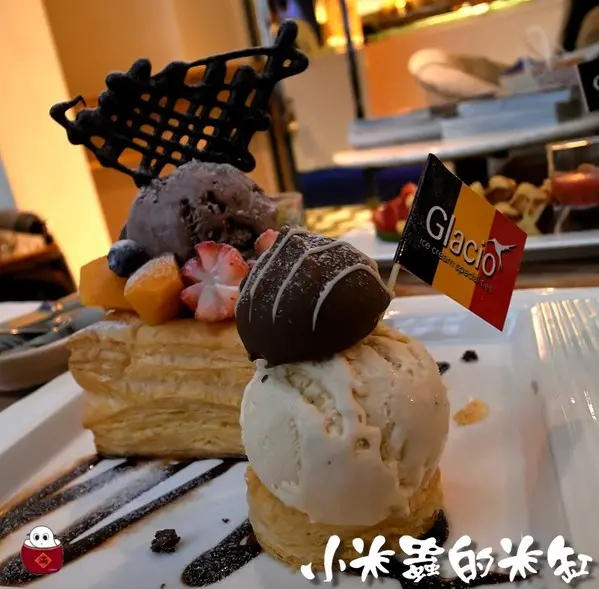 【板橋大遠百下午茶】Glacio比利時創意冰品咖啡館