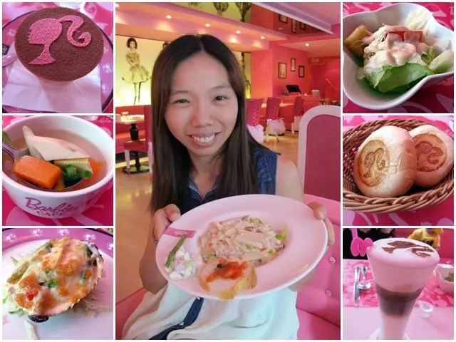 粉嫩嫩時尚主題~芭比餐廳Barbie Cafe