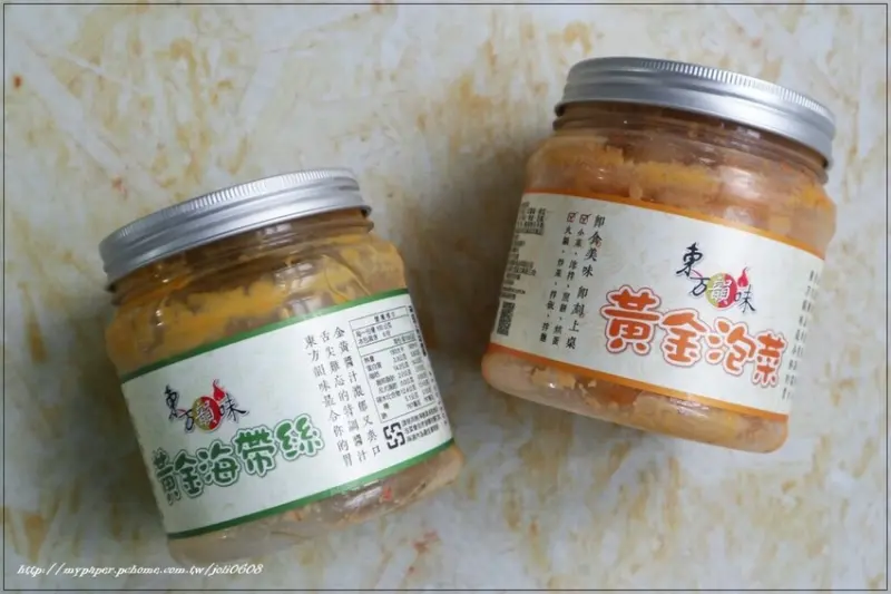 【東方韻味EastFood】黃金泡菜&黃金海帶絲~手作脆嫩超爽口 料理即食真順口