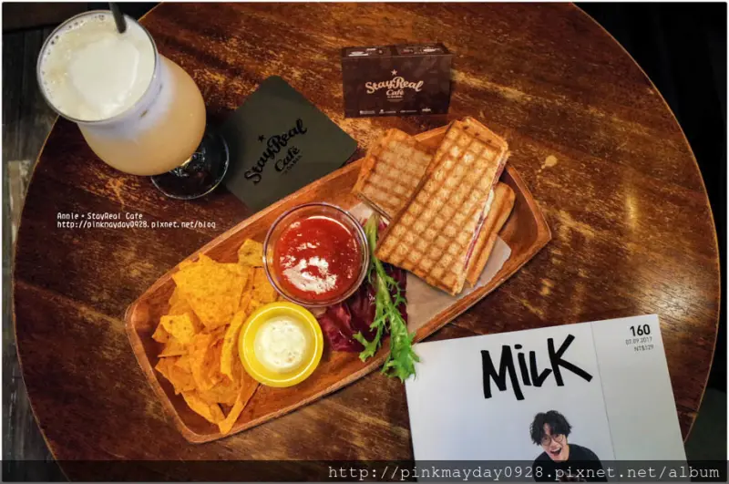 ✿台北✿ 小小五迷終於來朝聖主唱大人的咖啡店啦 東區逛街逛累了就來份下午茶點吧 ➜ StayReal Cafe 東區店